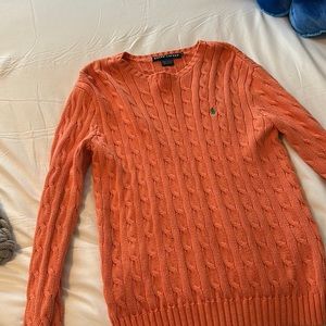 Ralph Lauren women’s orange sweater